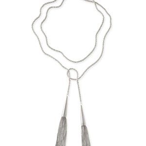 Kendra Scott Phara Necklace In Silver